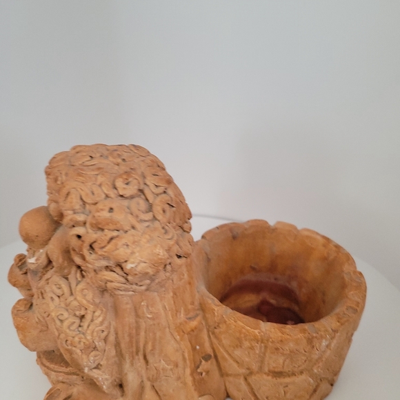 Vintage 1973 GLOGS Wizard Clay Figurine By One Potato Two Potato USA Planter - Picture 3 of 5